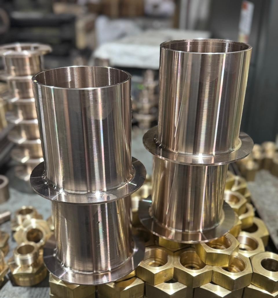 Copper Nickel Welding Neck Collar Manufacturing Process – CuNi Alloy Forging