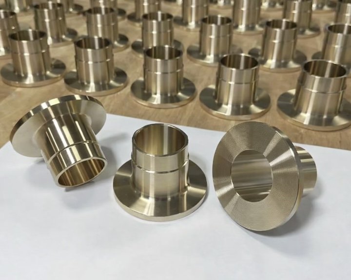 Copper Nickel Stub End Collar Production – Umbergaon Gujarat India