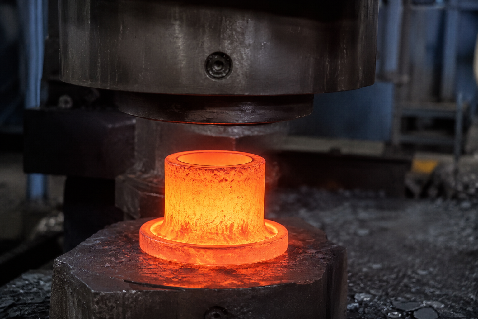 Copper Nickel Collar Forging Plant – CuNi Alloy Processing